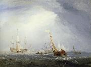 Joseph Mallord William Turner Antwerp van goyen looking our for a subject oil on canvas